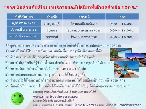 รวยเงินล้านกับสัมมนาบริการ