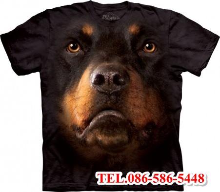 ขาย เสื้อยืดหน้าสัตว์ สามมิติ