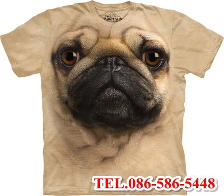 ขาย เสื้อยืดหน้าสัตว์ สามมิติ