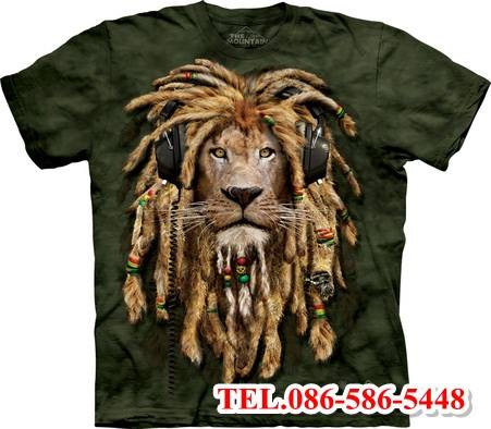 ขาย เสื้อยืดหน้าสัตว์ สามมิติ