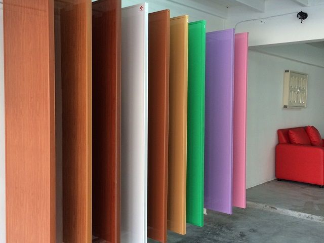 ช่องบานชาร์ป PVC สำเร็จรูป