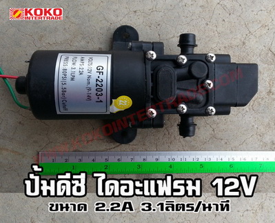 ปั๊ม DC 12V