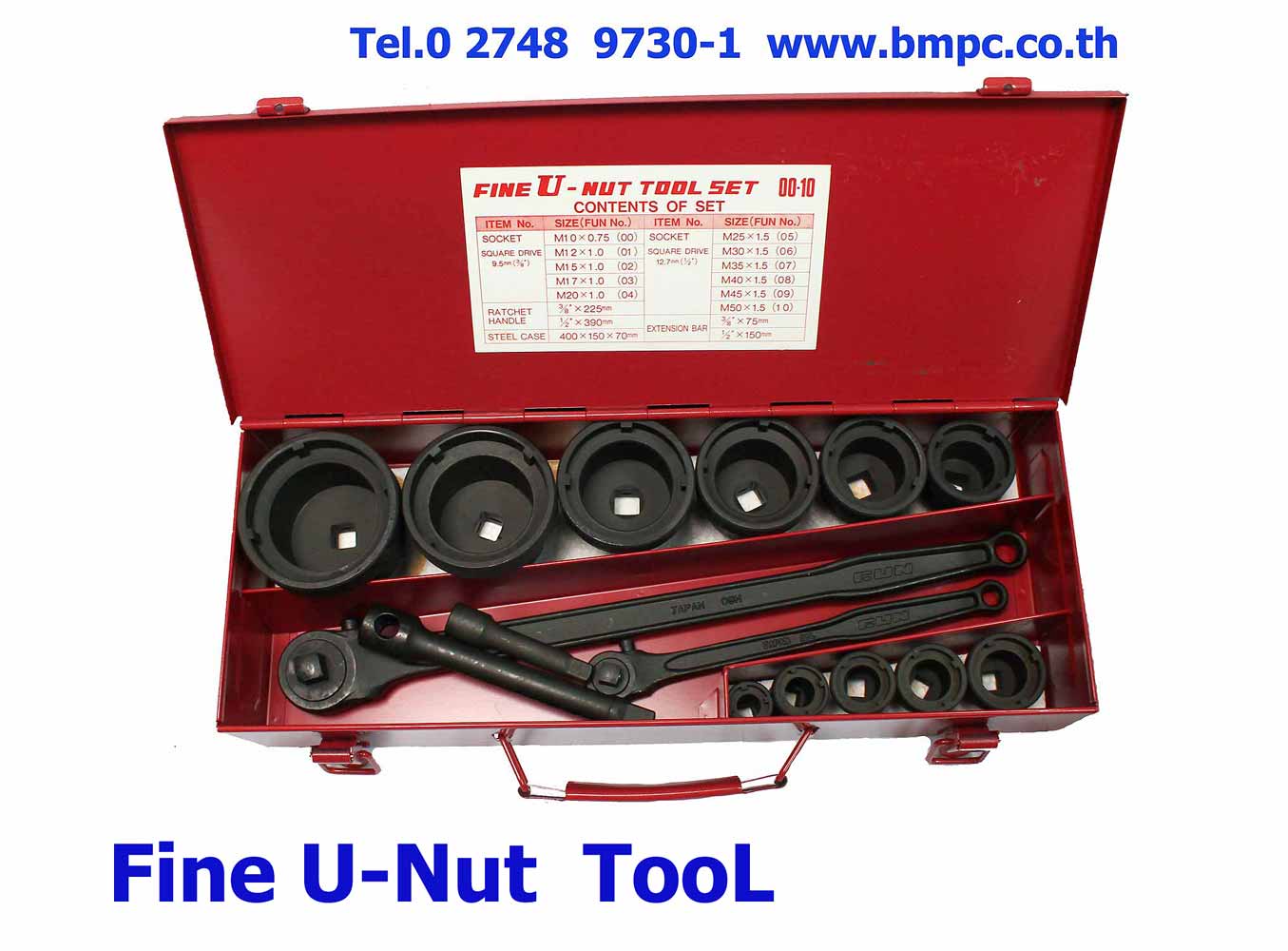 Fine U NUT tool set