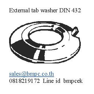 External tab washer
