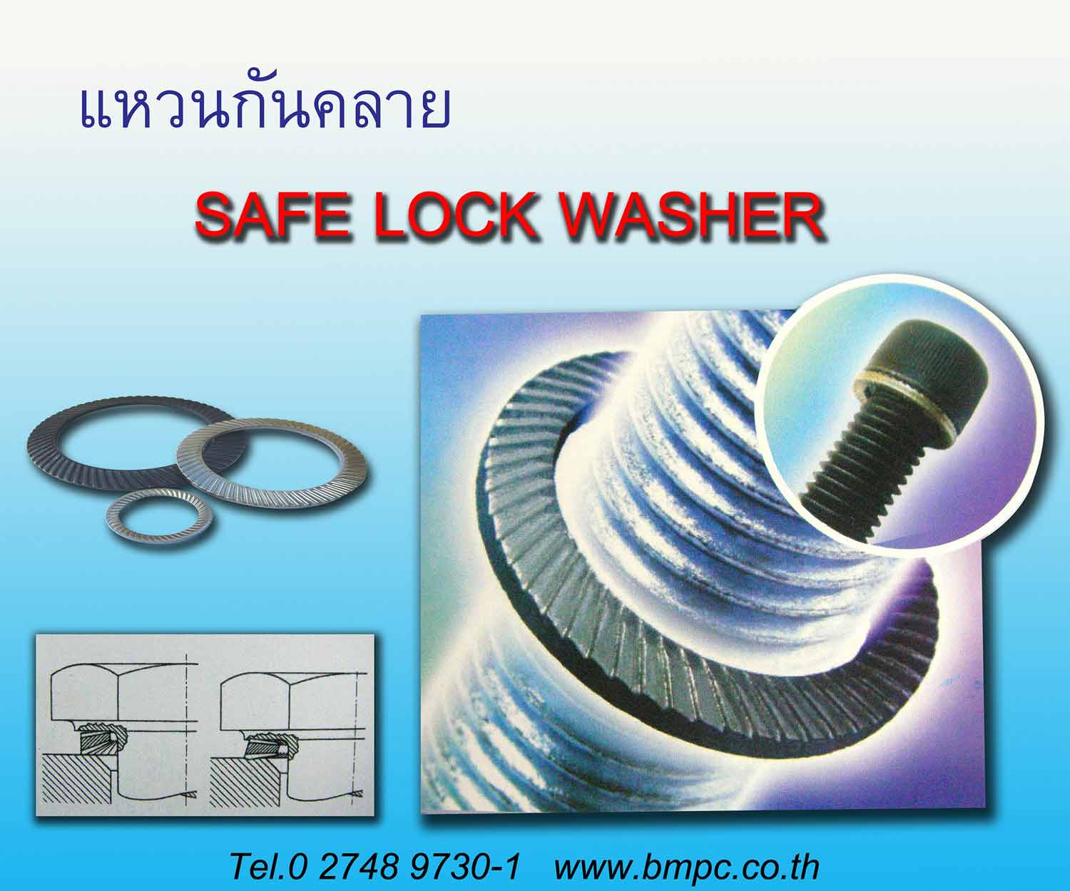 Safety washer